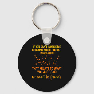 We Can't Be Friends - Uni - Black - Small - School Key Ring