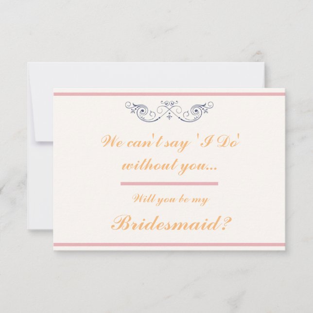 We can't say 'I Do' Invitation (Front)