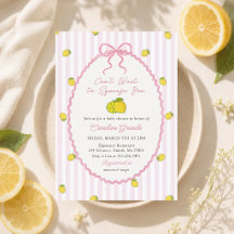 We Can't Wait to Squeeze You Lemon Baby Shower