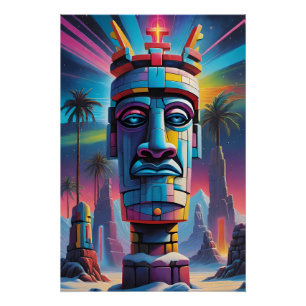 We Could Have Christmas on Easter Island Poster
