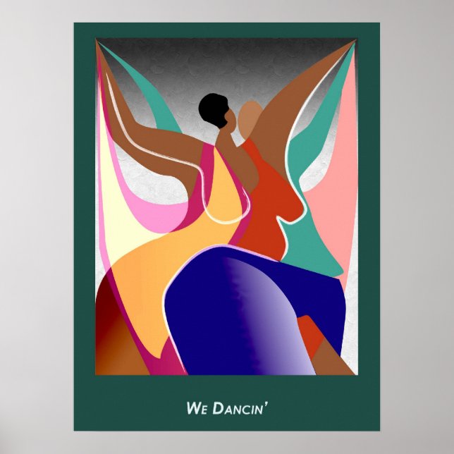 We Dancin' Poster (Front)