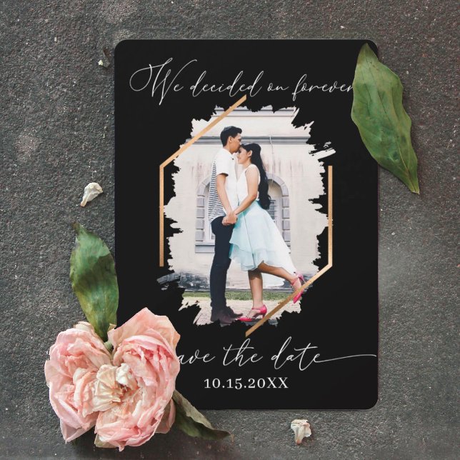 We Decided on Forever Photo Engagement Save The Da Date (Creator Uploaded)