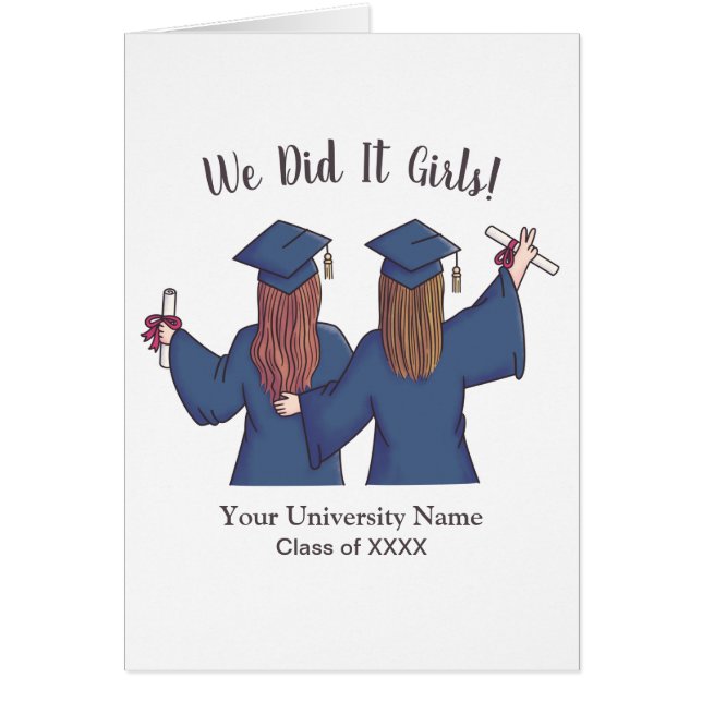 We Did It Girls, Graduation Girls (Front)