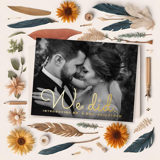 We Did Wedding Announcement (Creator Uploaded)