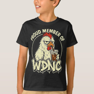 We Do Not Care Club Annoyed Womens Menopause Chick T-Shirt