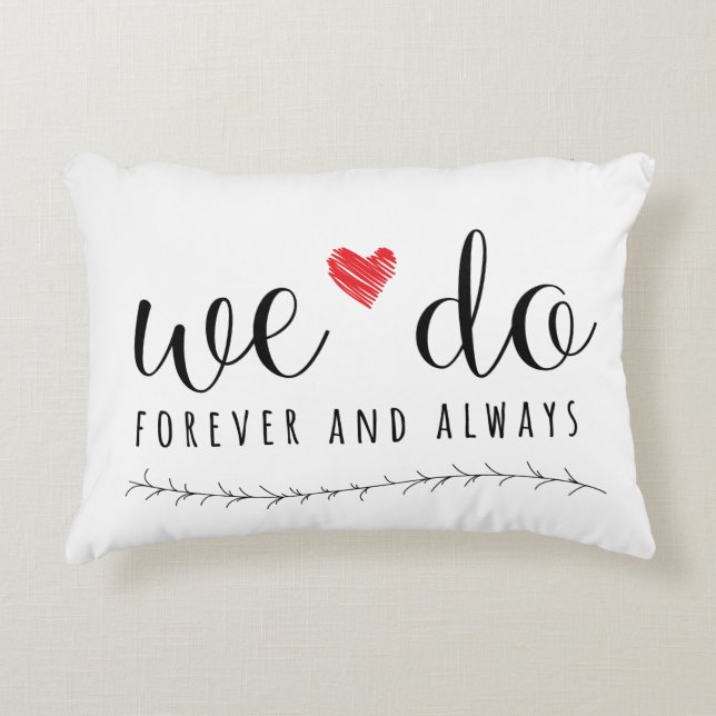 We Do Pillow (Front)