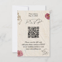 WE DO Shabby Chic Wedding Pressed Flowers