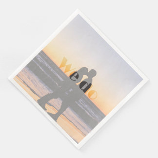We Do - Summer Wedding Napkin