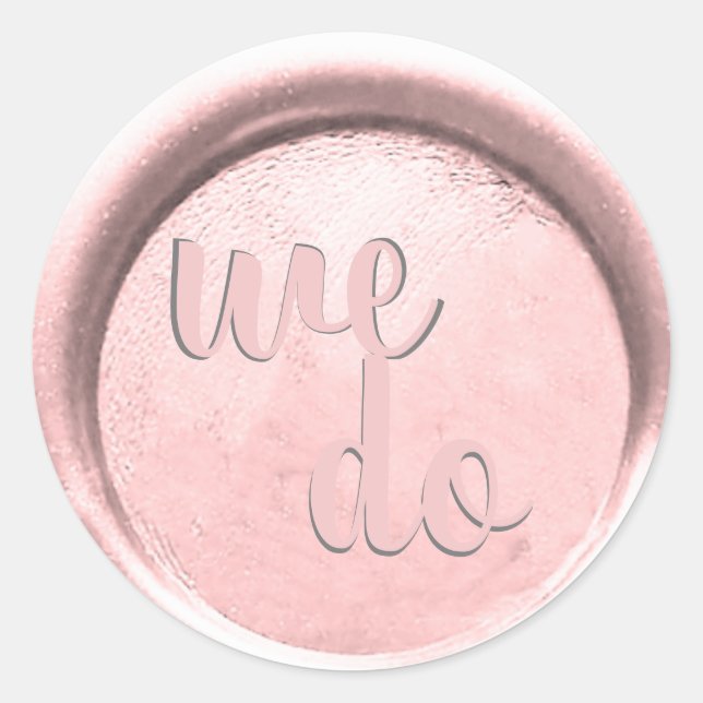 *~  WE DO Wax Seal Wedding (Front)