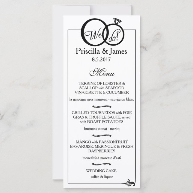 We Do Wedding (Front)