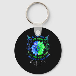 We Dont Know How Strong We Are Until Being Strong  Key Ring