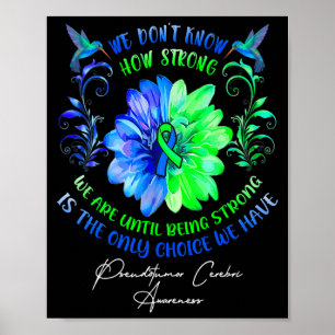 We Dont Know How Strong We Are Until Being Strong  Poster