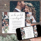 We Eloped 7 Photo Collage Wedding Reception Only