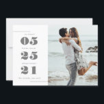 We Eloped | Card<br><div class="desc">This elopement announcement is an adorable way to tell the world your wedding date. You can customise this card to suit your needs.</div>