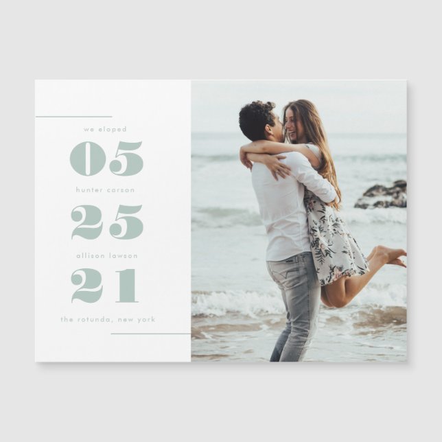 We Eloped |  Magnet (Front)