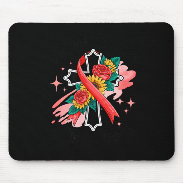 We fight together #cindystrong  mouse pad (Front)