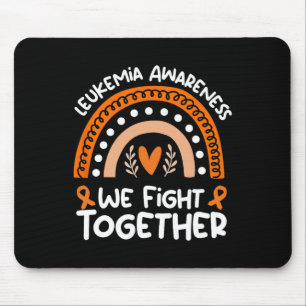 We Fight Together Leukaemia Awareness Leukaemia Mouse Pad