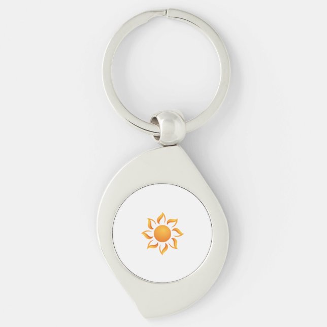 We fill the days with sunshine key ring (Front)