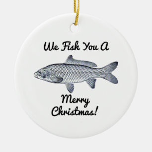 We Fish You A Merry Christmas! ornament
