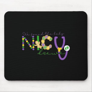 We Found The Byby Fun Mardi Gras Louisiana Carniva Mouse Pad