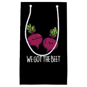 We Got The Beet Funny Vegetable Pun  Small Gift Bag