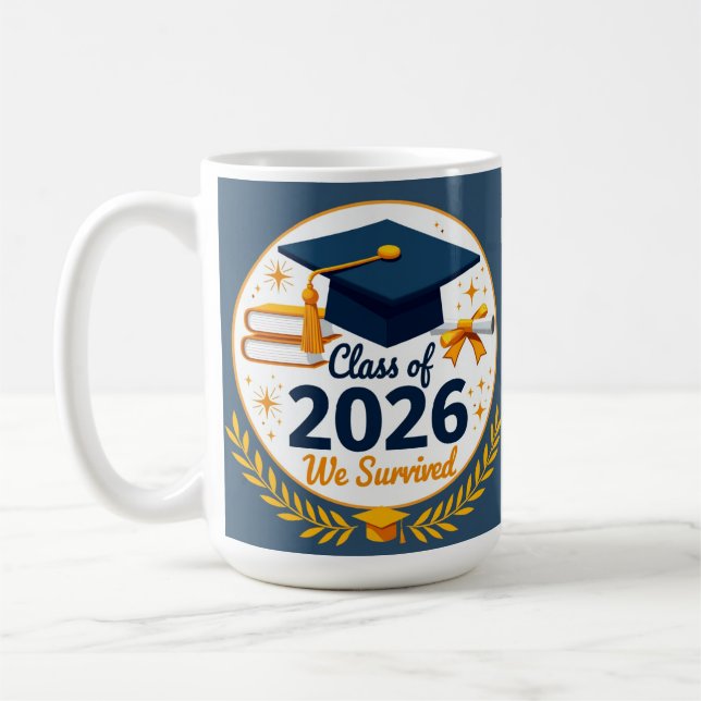 We Graduated 2026  Mug (Left)