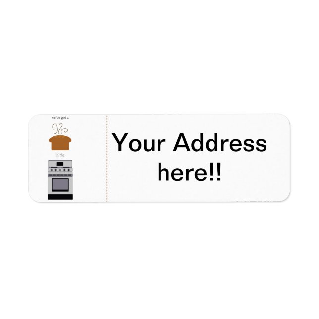 We have a .... Bun in the over!! (Front)