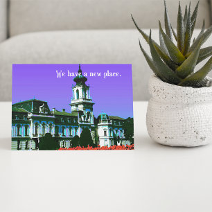 'We Have A New Place" Announcement Template