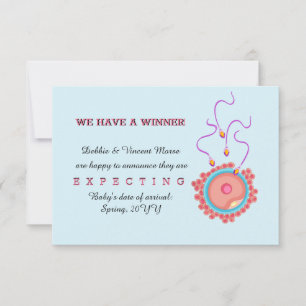We Have a Winner Pregnancy Announcement