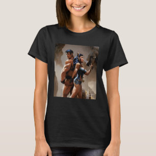 We have each others back by Don Castillo Artist T-Shirt