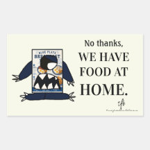 We Have Food at Home Anti-AI Slop