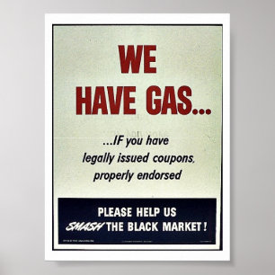 We Have Gas Poster