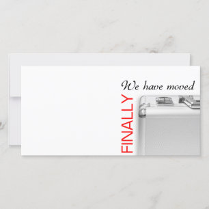 We have moved announcement