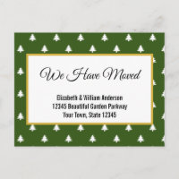 We Have Moved Christmas Tree Moving Announcement