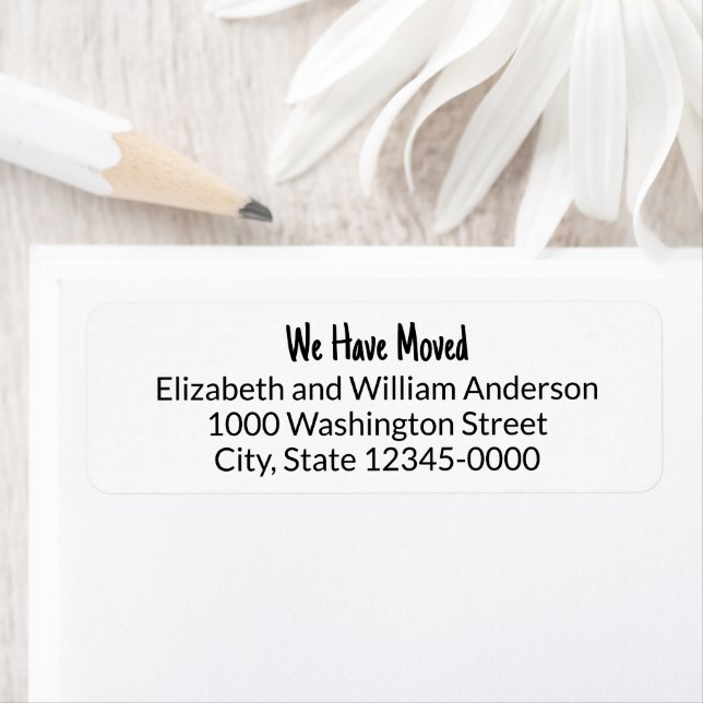 We Have Moved Fun Font Moving Announcement (Insitu)