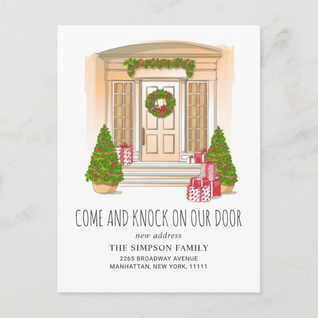 We have Moved Moving Announcement Postcard (Front)