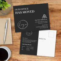 We Have Moved Office Business Address Change