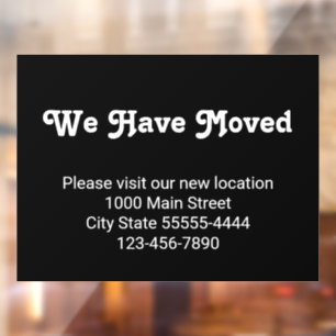 We Have Moved Please Visit Our New Location