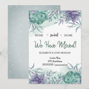 We Have Moved,Succulents Desert