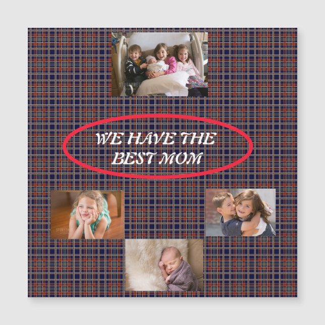 We Have the Best Mum Tartan Plaid 4 photos  (Front)