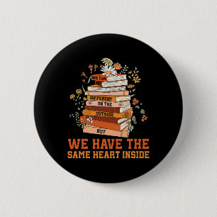 We Have The Same Heart Black History Month African 6 Cm Round Badge