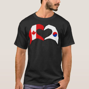 We Heart Canada Korea Patriot Flag Series T-Shirt