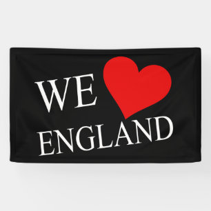 We Heart England wt (h) bnrcn Banner