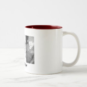 we heart grandpa Two-Tone coffee mug