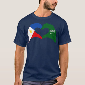 We Heart Philippines Saudi Arabia Multinational Pa T-Shirt