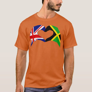 We Heart UK Jamaica Multinational Patriot Flag Ser T-Shirt