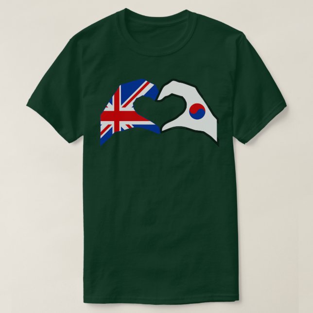 We Heart UK Korea Patriot Flag Series T-Shirt (Design Front)
