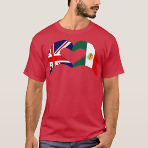 We Heart UK Mexico Patriot Flag Series T-Shirt