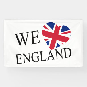 We Heartflag England bk (h) bnrcn Banner