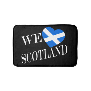 We Heartflag Scotland wt bmcnt Bath Mat